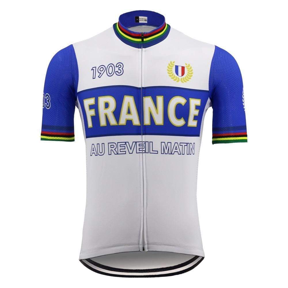 Cuissard cycliste Equipe de France Hiver vintage cycling team