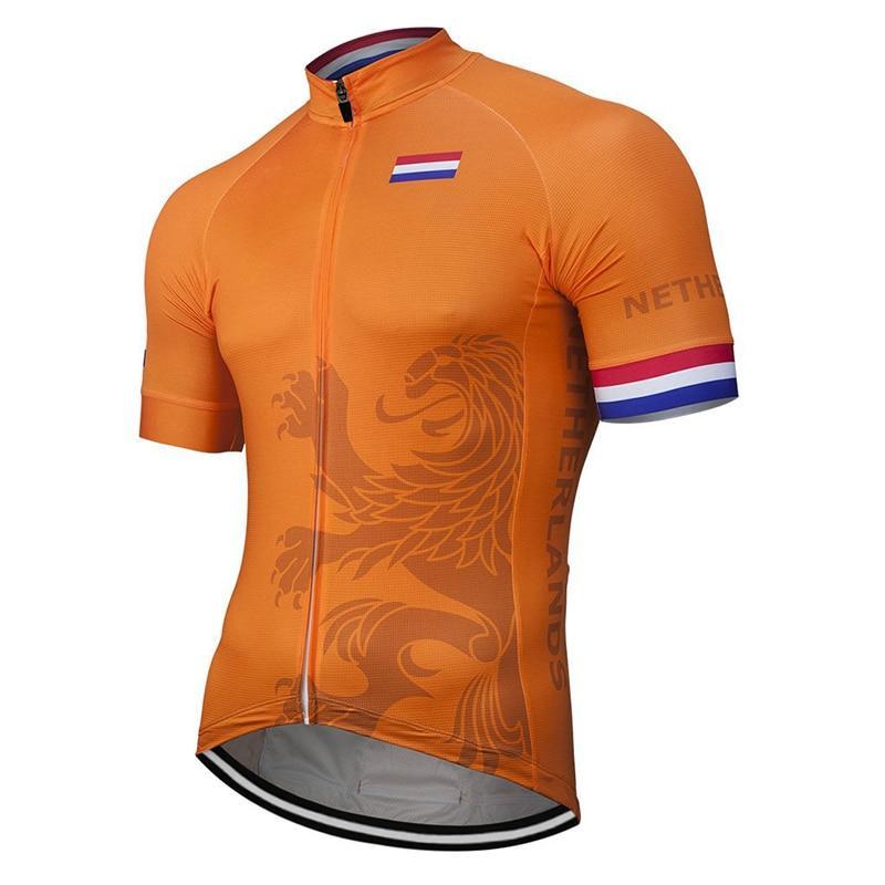 Maglia da ciclismo originale dei Paesi Bassi in vendita ora