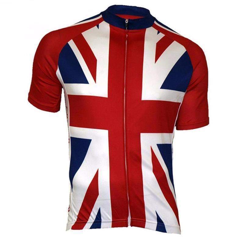 UK Union Jack Flag Cycling Jersey on Sale Now – Montella EU