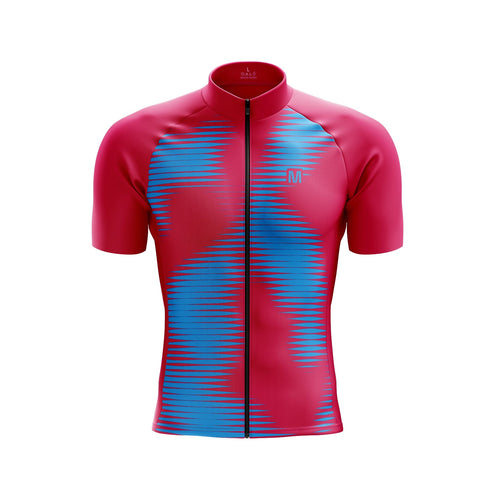 Men's Pink Wave Shift Cycling Jersey or Bib Shorts