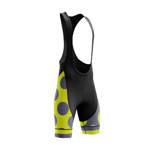 Green Dots Cycling Bib Shorts
