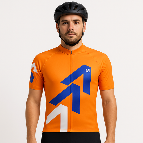 Men's Orange Arrows Cycling Jersey