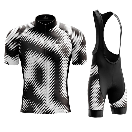 Men's Black Cadence Cycling Jersey or Bib Shorts