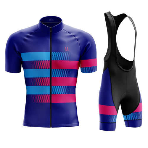 Men's Purple Shift Cycling Jersey or Bib Shorts