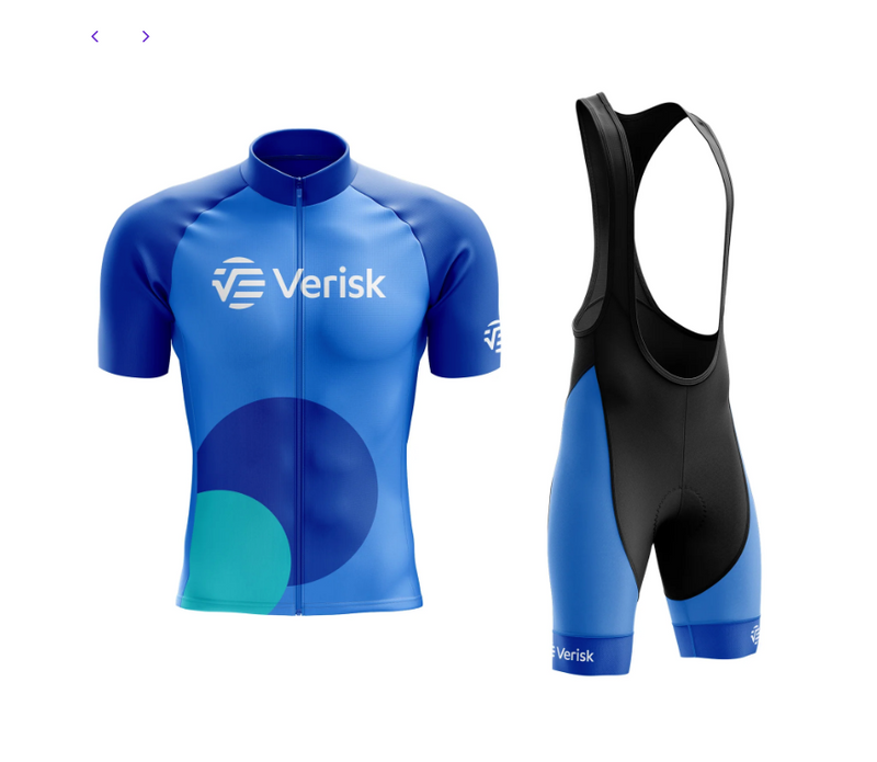 Custom Verisk Cycling Kits