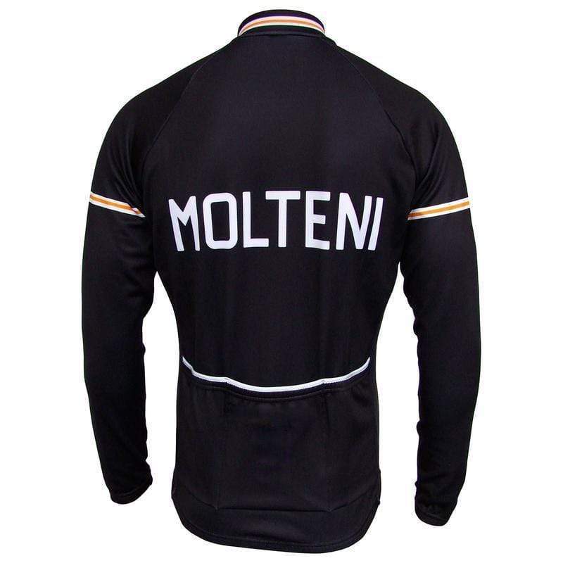 Maillot de cyclisme à manches longues Retro Molteni pour Maillot de cyclisme à manches longues Retro Molteni pour