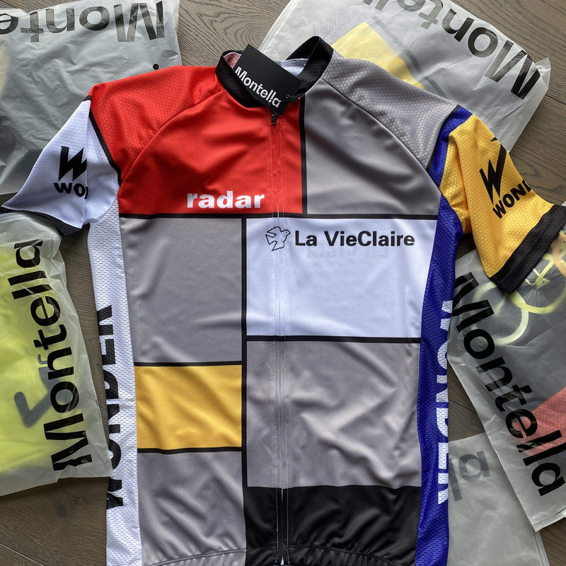 Relive cycling history , The 1986 La Vie Claire jersey honors Relive cycling history , The 1986 La Vie Claire jersey honors