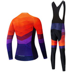 Femenina Thermo -Fleece Cycling Jersey o pantalones