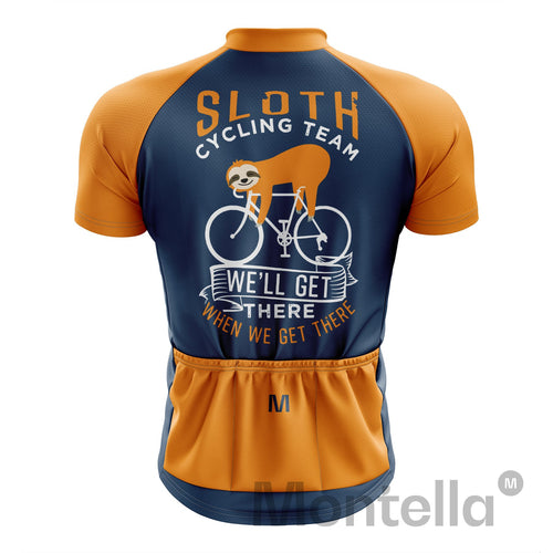 Men's Sloth Cycling Team Jersey or Bib Shorts