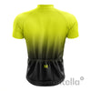 Men's Yellow Gradient Cycling Jersey or Bibs