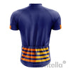 Men's Blue Lines Cycling Jersey