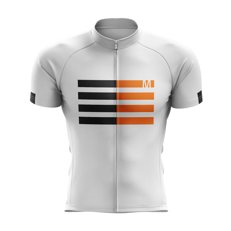 Men's White Lines Cycling Jersey