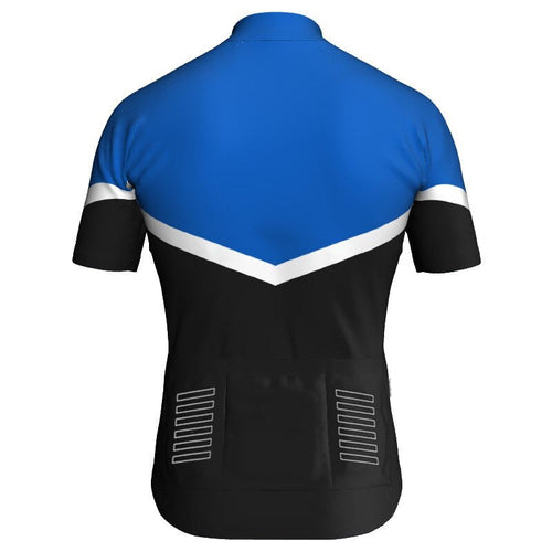 Men's Blue Cycling Jersey