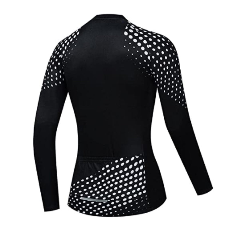 Women's Black Long Sleeve Cycling Jersey or Pants