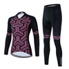 Women's Pink Long Sleeve Cycling Jersey or Pants