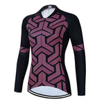 Women's Pink Long Sleeve Cycling Jersey or Pants