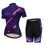 Women's Purple Cycling Jersey or Shorts