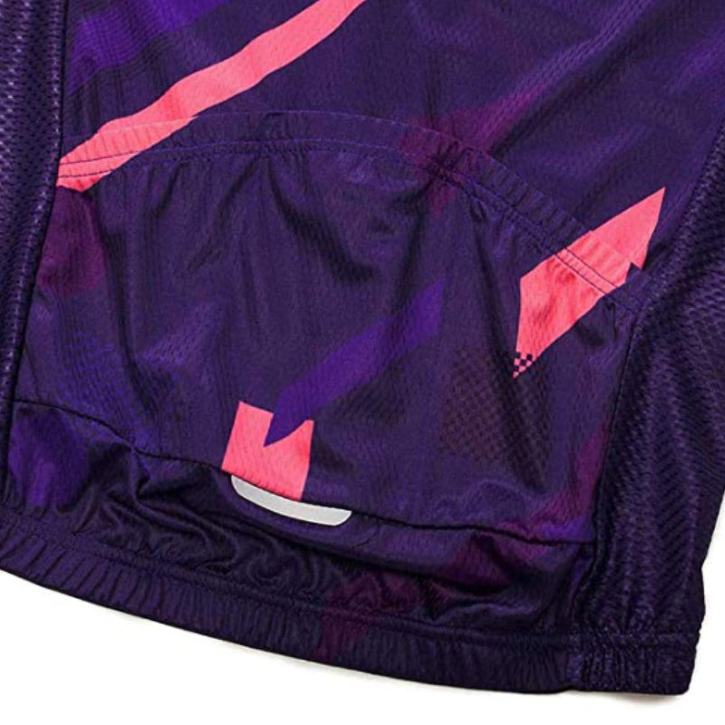 Women's Purple Cycling Jersey or Shorts