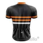 Maglia per ciclismo arancione maschile