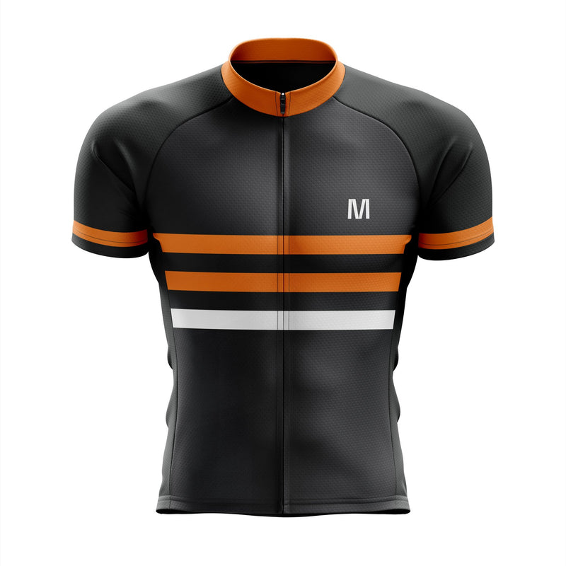Men's Orange Pro Cycling Jersey