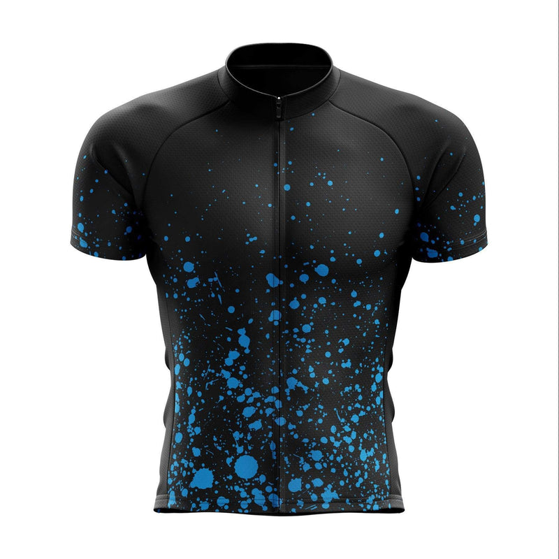 Montella Cycling S / Jersey Only Blue Splashes Cycling Jersey and Bibs