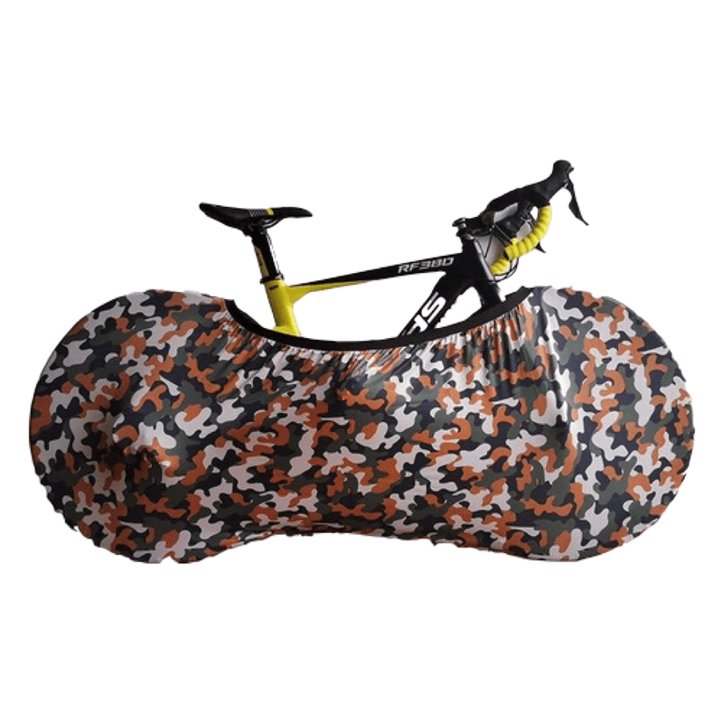 Montella Cycling Orange Camouflage Professional Bike Cover