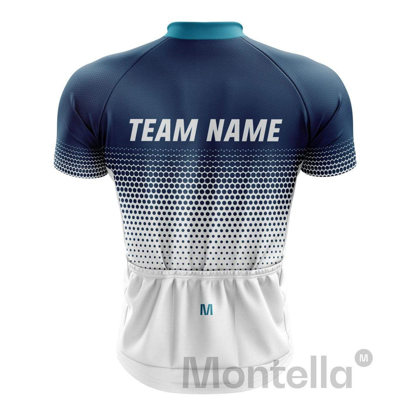 Montella Cycling Custom Blue Cycling Team Jersey and Bibs