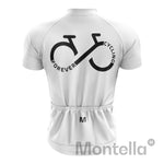 Montella Cycling Cycling Forever Men's White Cycling Jersey or Bibs