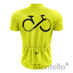 Montella Cycling Cycling Infinity Men's Yellow Cycling Jersey or Bibs