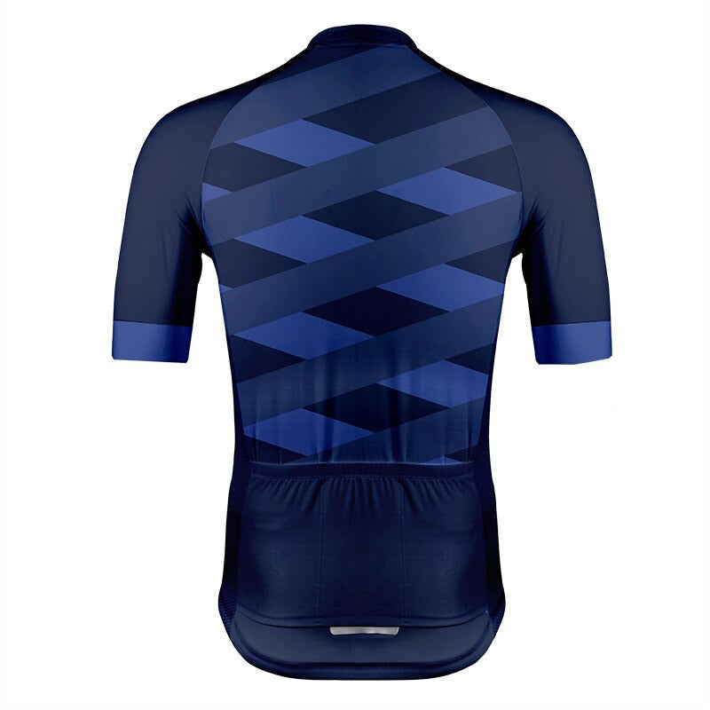 Men's Blue Infinity Cycling Jersey