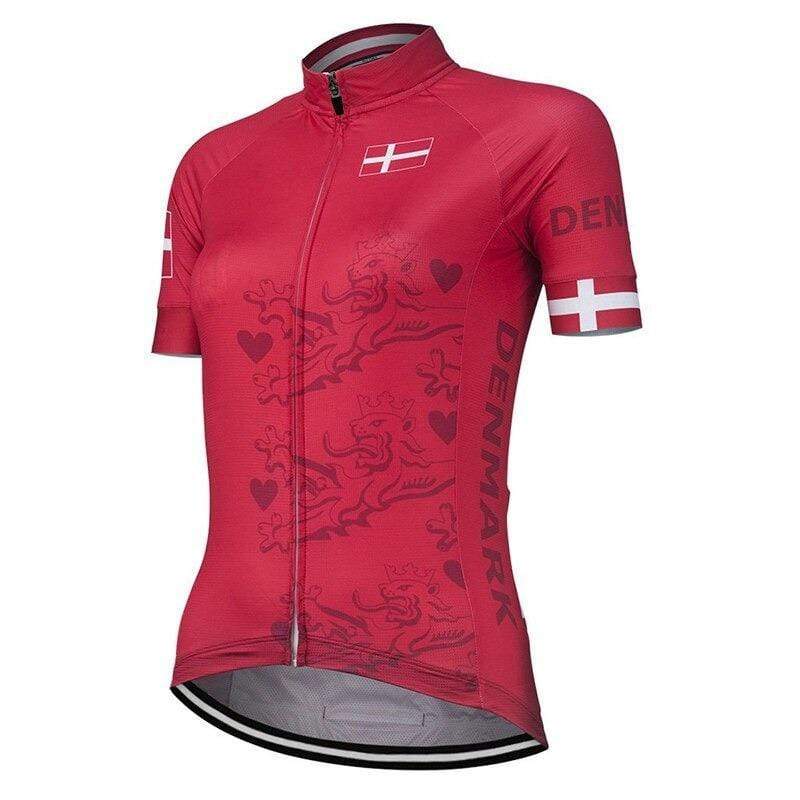 Danimarca maglia ciclistica femminile