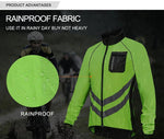Hi Vis Cycling Windproof Waterproof Men's Jacket