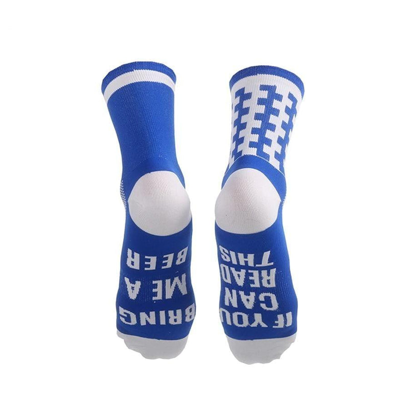 Montella Cycling Funny Beer Cycling Compression Socks