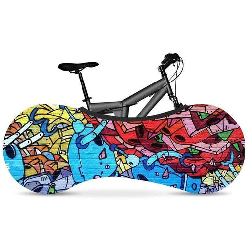 Montella Cycling Multicolor Graffitti Professional Bike Cover