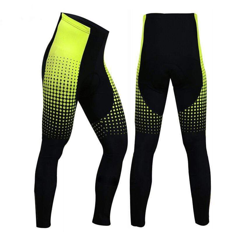 Montella Cycling Cycling Bib Pants XXS / Polyester / Yellow Hi Vis Men's Cycling Pants