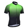 Montella Cycling Cycling Kit XS / Jersey Only / Green Hi Viz Gradient Men's Cycling Jersey and Bibs