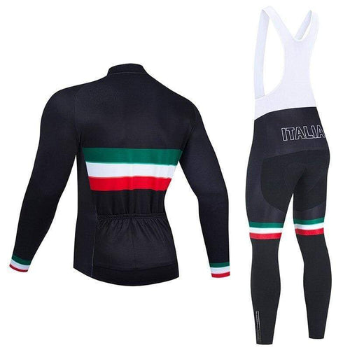 Montella Cycling Italy Winter Cycling Jersey and Bib Pants