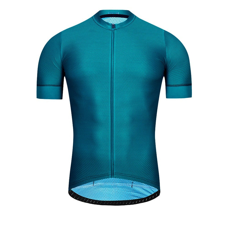 Turquoise Color Intense Cycling Jersey