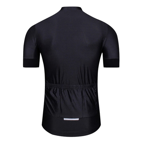 Black Color Intense Cycling Jersey