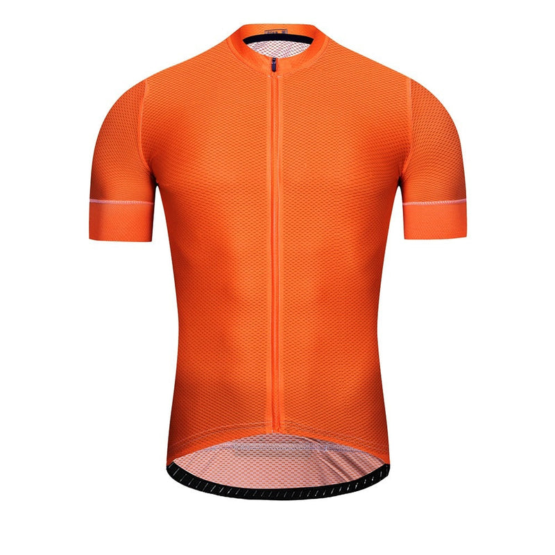 rennrad trikot herren orange Orangefarbenes Intense Radtrikot jetzt im Angebot – Montella EU
