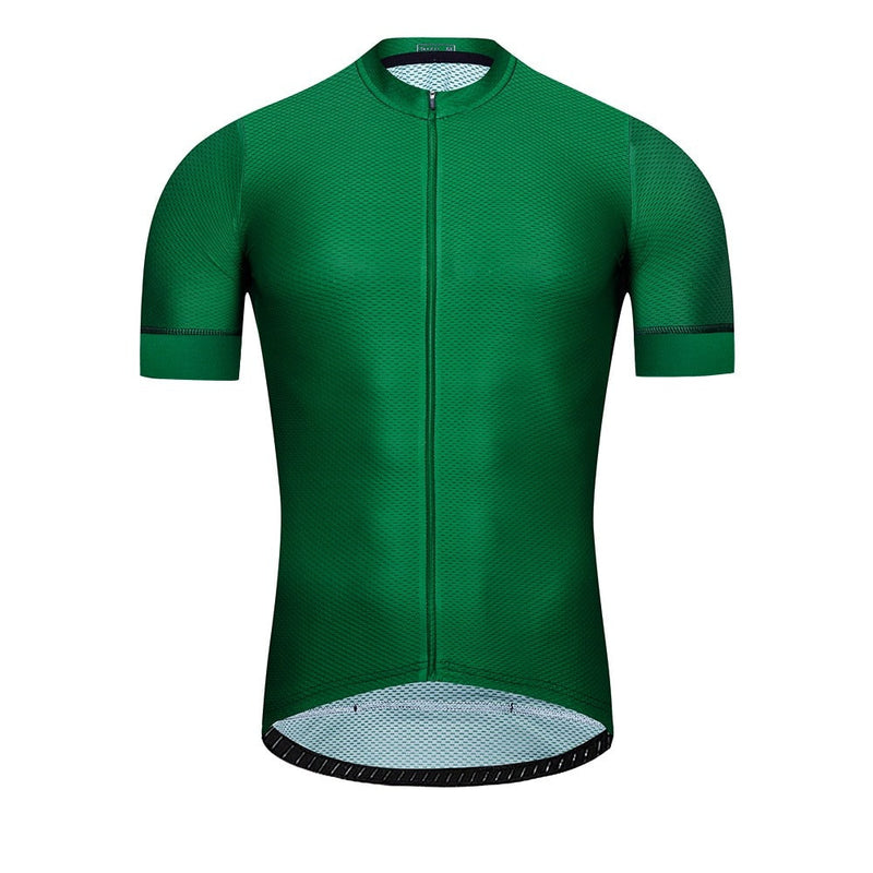Green Color Intense Cycling Jersey