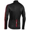 Montella Cycling Long Sleeve Men's Black Detail Long Sleeve Cycling Jersey