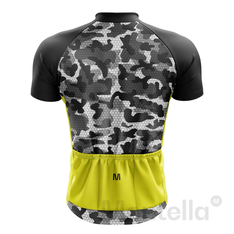 top-cycling-wear Men's Camouflage Cycling Jersey