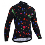Montella Cycling S / Long Sleeve Jersey / Summer Polyester Men's Colorful Winter Cycling Jersey and Bib Pants
