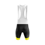 Montella Cycling Men's Cycling Bib Shorts with Yellow detail