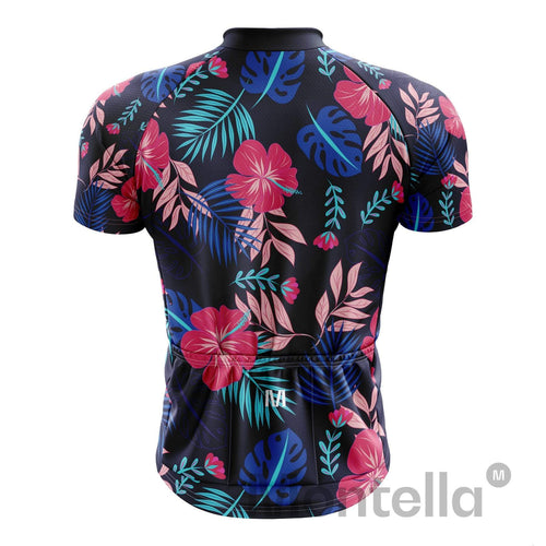 Montella Cycling Men's Floral Cycling Jersey