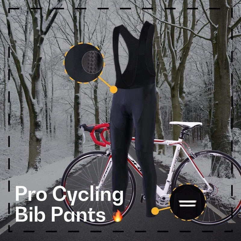 Montella Cycling Cycling Bib Pants Men's Pro Gel Padded Cycle Bib Pants