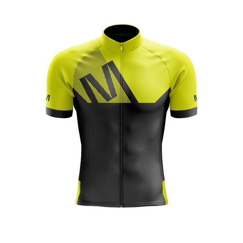 Montella Cycling Cycling Kit XS / Jersey Only Men's Yellow Logo Cycling Jersey or Bibs