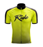 Montella Cycling Cycling Kit XS / Jersey Only Men's Yellow Ride Cycling Jersey or Bib Shorts