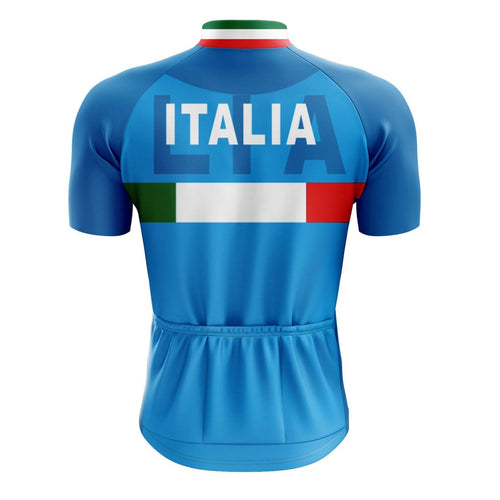 Montella Cycling Italia Blue Cycling Jersey